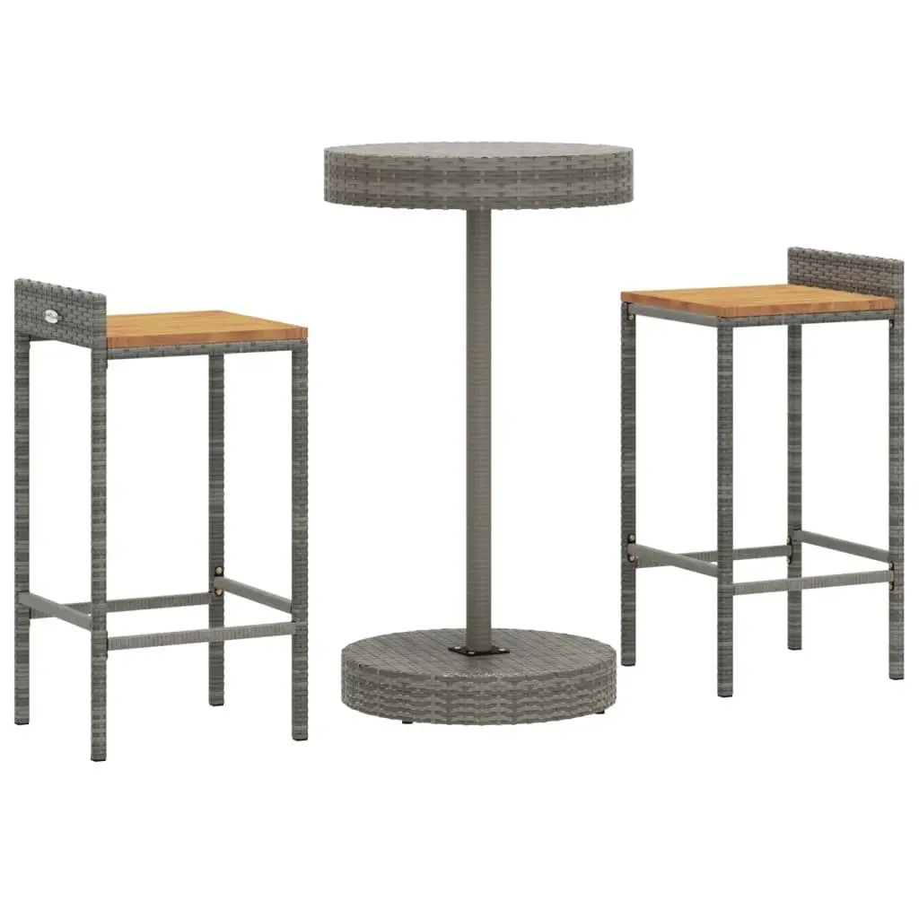Grey Garden Bar Set