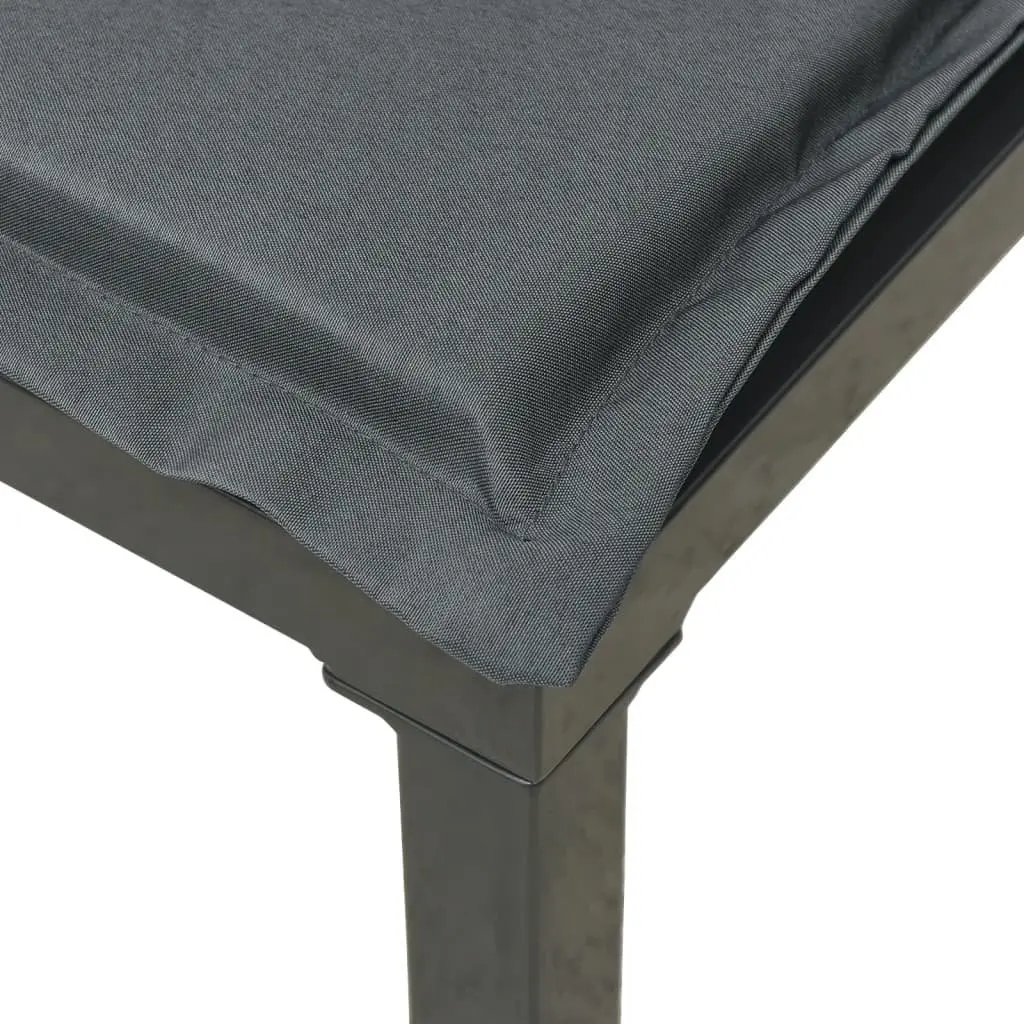 Garden Lounge Set 6 Piece Outdoor Furniture Patio Seating Black Grey Rattan