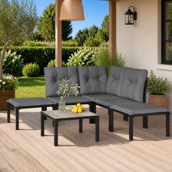 Efficient 6 Piece Garden Lounge Set for Your Outdoor Area
