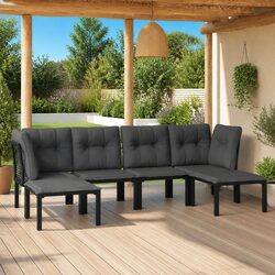 6-Piece Garden Lounge Set – Compact and Reliable