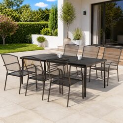 Compact 7-Piece Outdoor Dining Set for All Spaces
