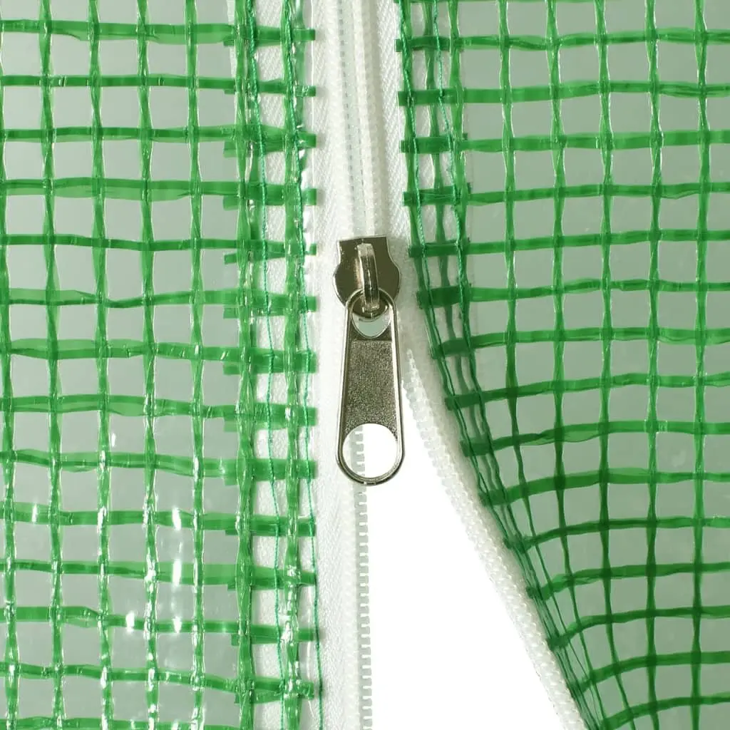 Greenhouse Green 4x2x2m Steel Frame PE Cover Durable Weather Resistant Garden Plant House