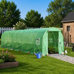 Compact 44m² Greenhouse with Reliable Build Quality