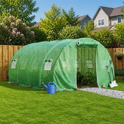 Compact & Effective 12 m² Greenhouse for Your Garden