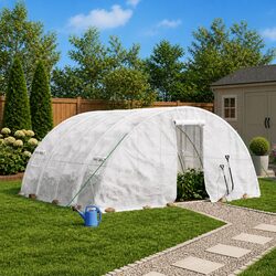Compact 20m² Greenhouse: Simple and Effective