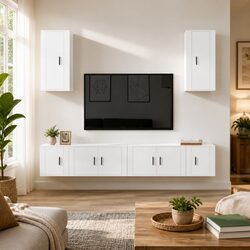 6-Piece TV Cabinet Set