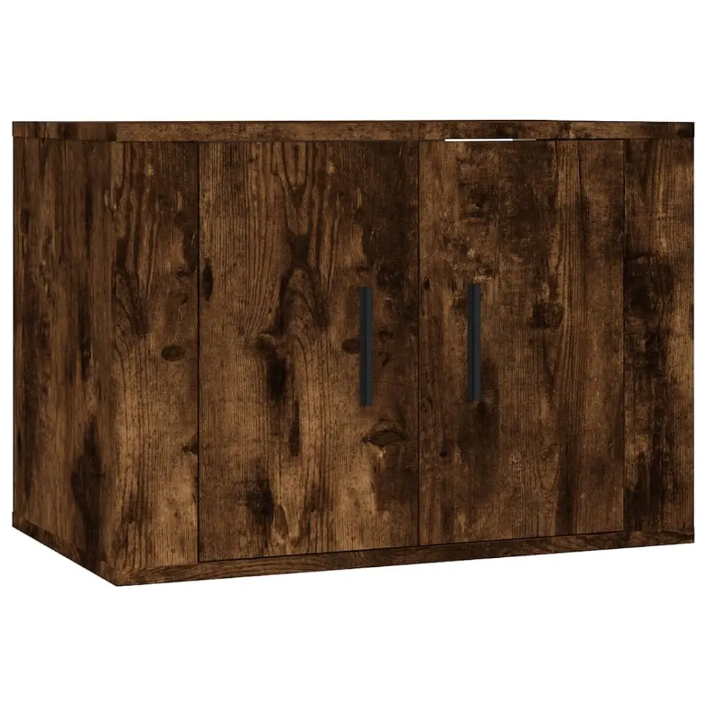 3-Piece Wall-Mounted TV Cabinet Set with Storage