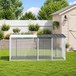 Compact and Reliable Chicken Cage 203x98x90 cm