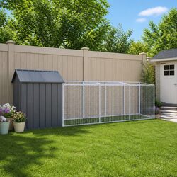 Dog House with Run