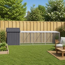 Compact Chicken Cage with Run for Small Animals