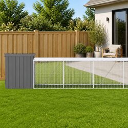Compact Chicken Cage with Run – Easy and Durable