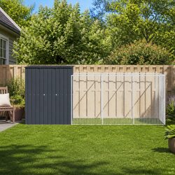 Reliable Dog House with Run - Weatherproof Design