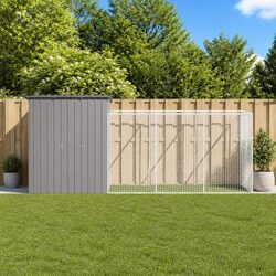 Durable Dog House with Extended Run—Safe and Functional
