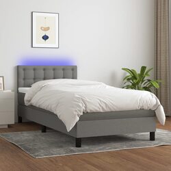 Box Spring Bed with Pocket Spring Mattress