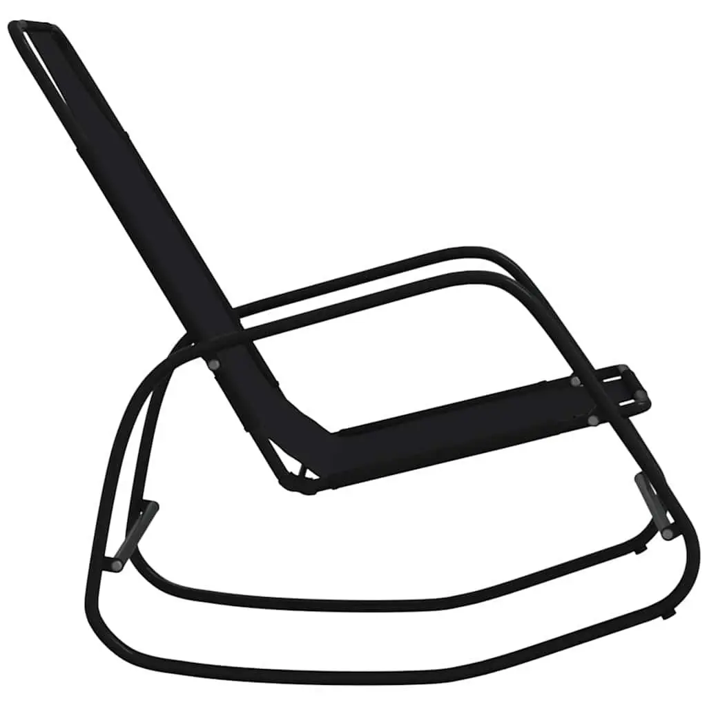Rocking Sun Lounger for Outdoor Relaxation