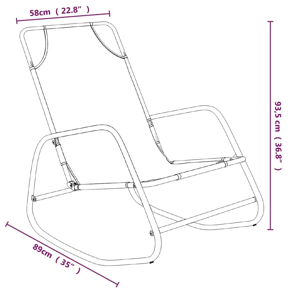 Rocking Sun Lounger Chairs for Relaxation