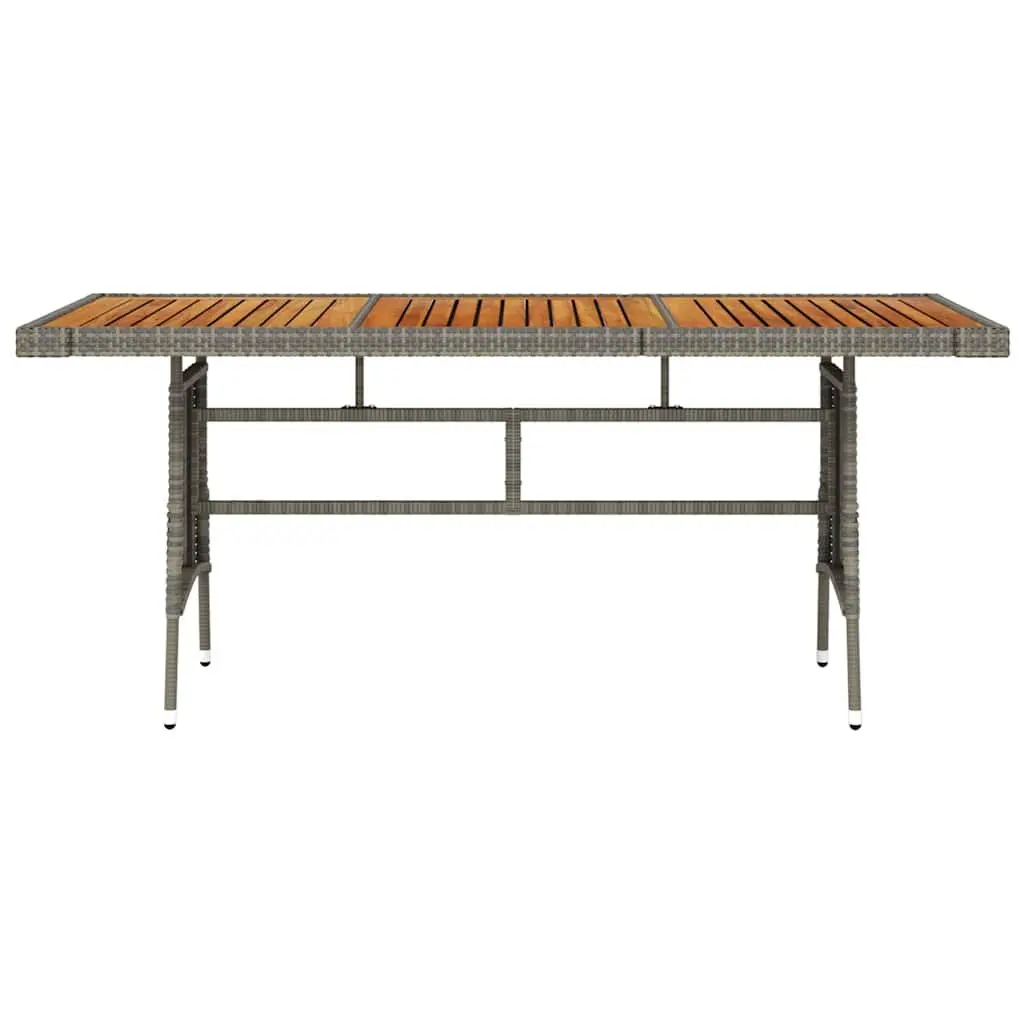 Grey Dining Table for Outdoor Spaces