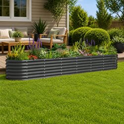 Compact and Sturdy Raised Garden Bed for Plants