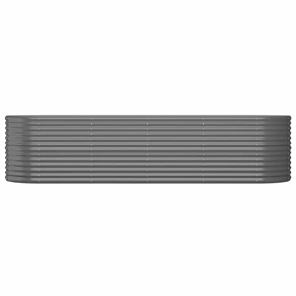 Garden Raised Bed Planter Box Outdoor Vegetable Flower Herb Galvanised Steel
