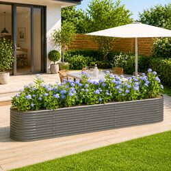 Quality Galvanised Steel Garden Planter Box