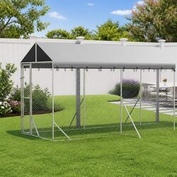 Your Friendly Outdoor Dog Kennel with Roof for Pets