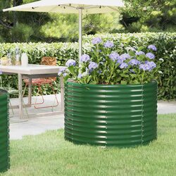 Compact 100x100x68cm Outdoor Raised Garden Bed