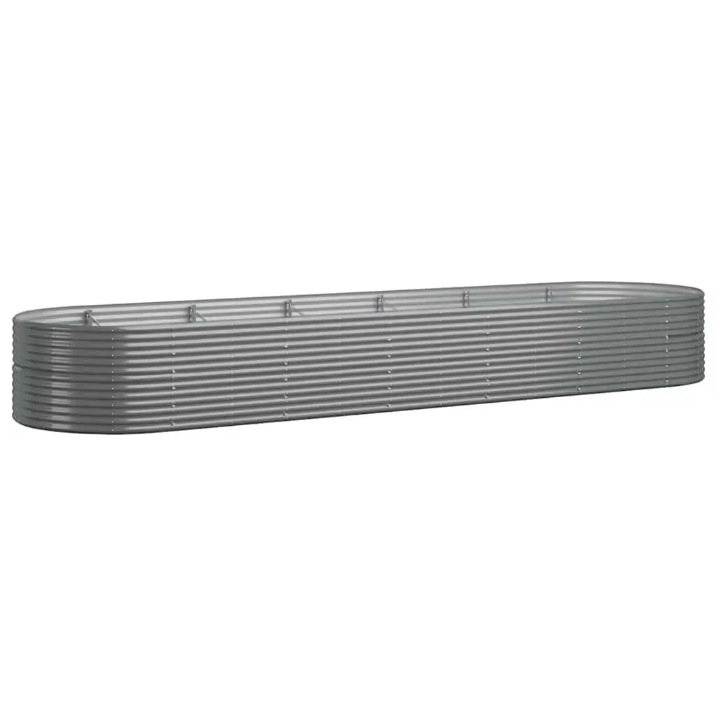Garden Raised Bed Steel Frame Planter Box Outdoor Vegetable Flower Pot