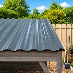 Metal Roof Panels - Strong and Practical 12-Piece Set