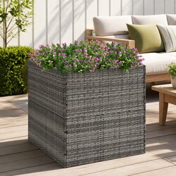 Your Perfect Garden Planter: Grey 80x80x80 cm