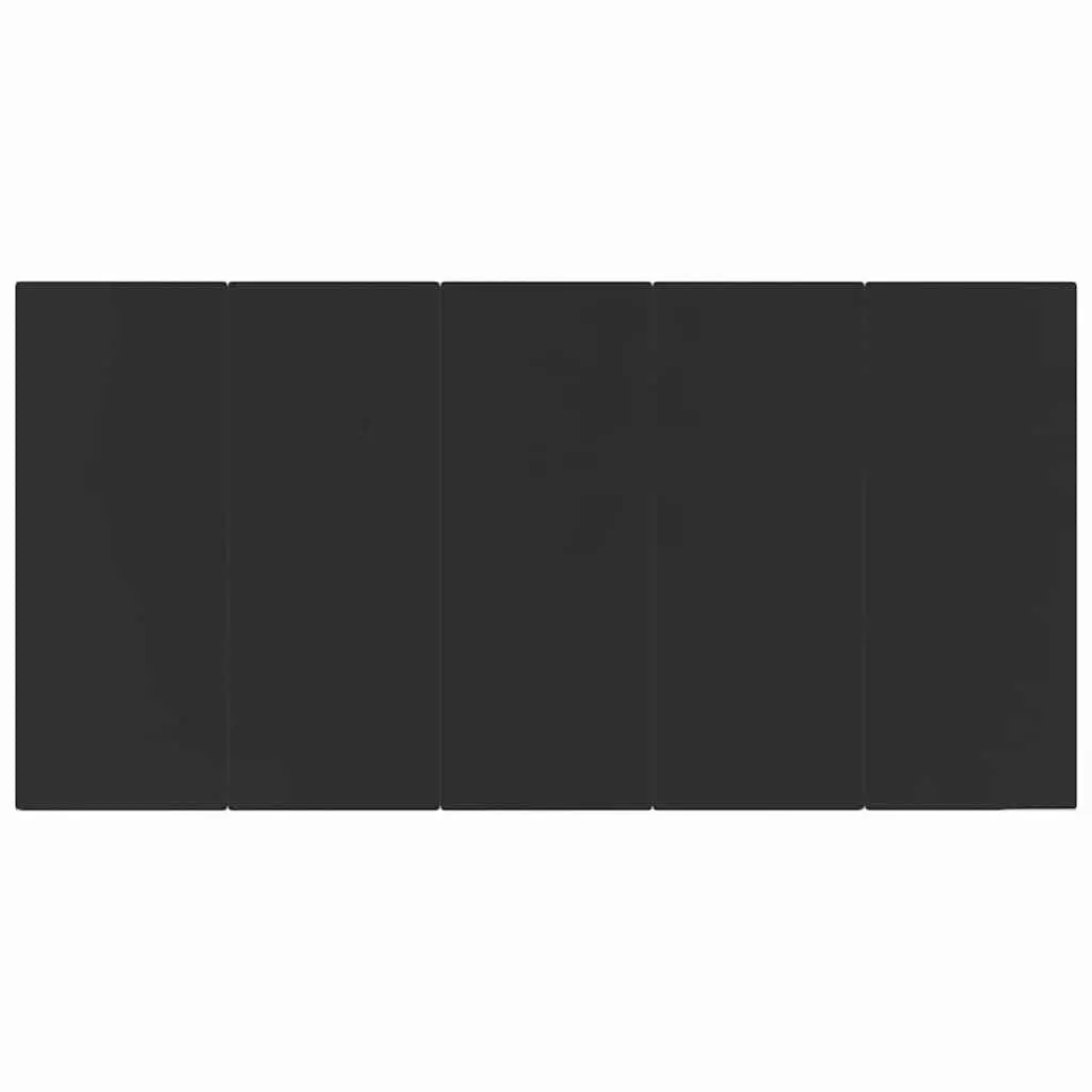 Black Garden Dining Table 200x100x74cm