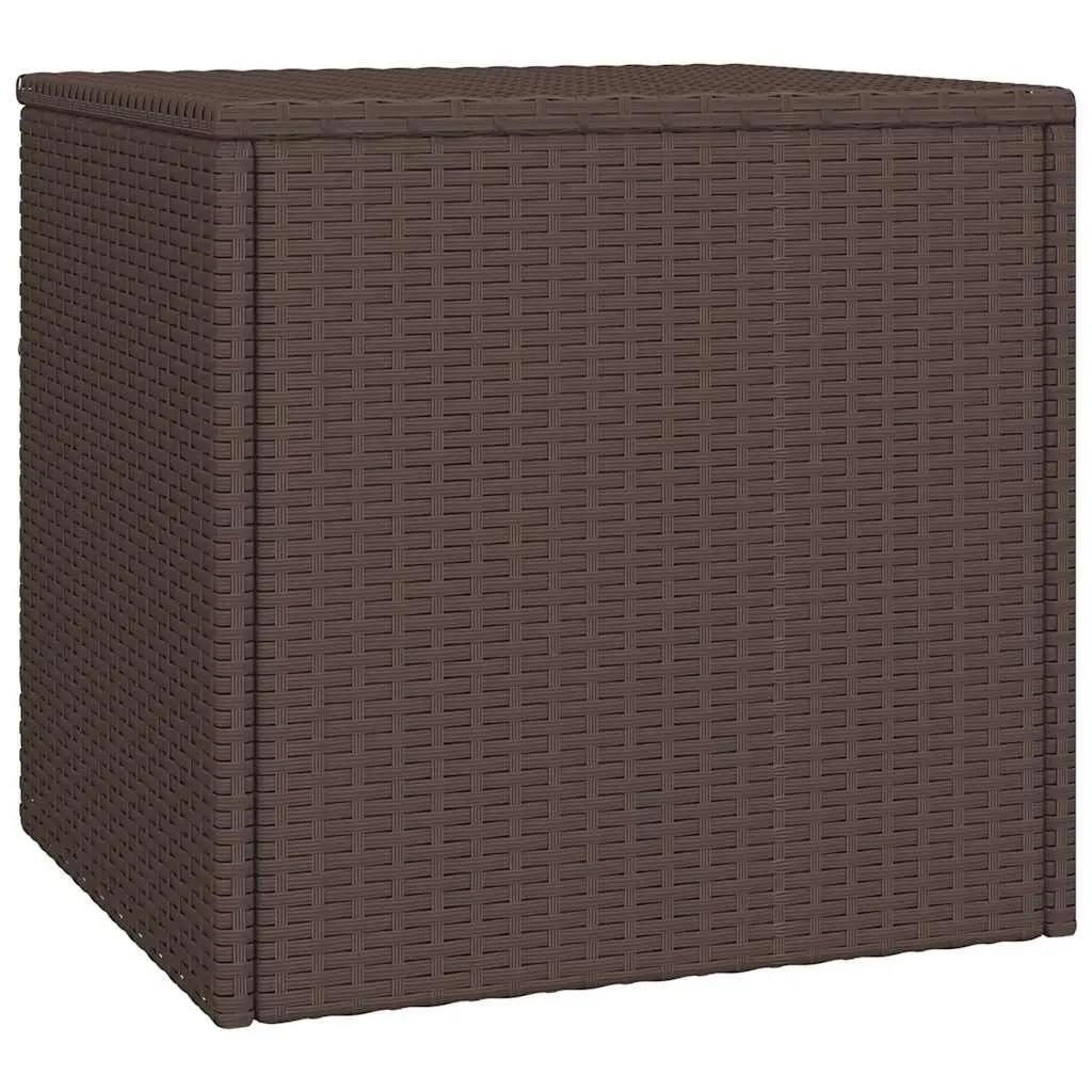 End Tables Brown Rattan Set of 3 Different Sizes Shapes Outdoor