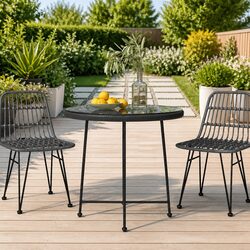 Quality Black Outdoor Dining Table for Any Space