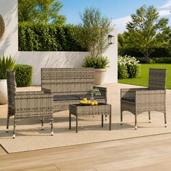 4-Piece Garden Lounge Set for Relaxation