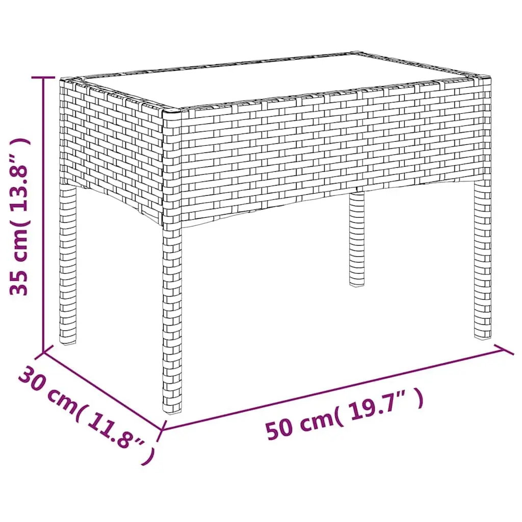 Garden Lounge Set Grey 4 Piece Outdoor Furniture Poly Rattan with Cushions
