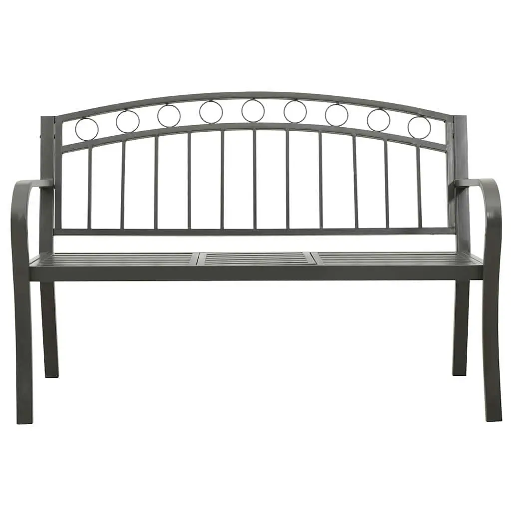 Garden Bench with Table Feature