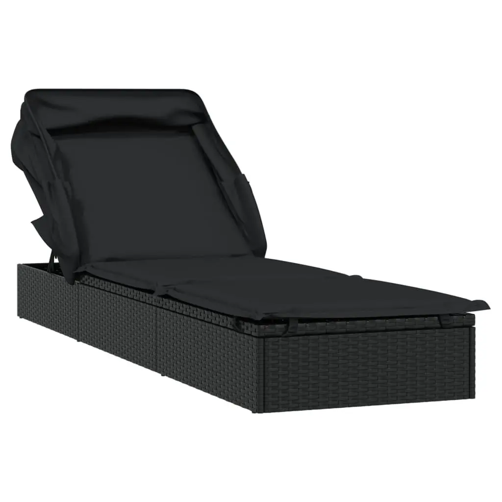 Adjustable Sun Lounger for Outdoor Use