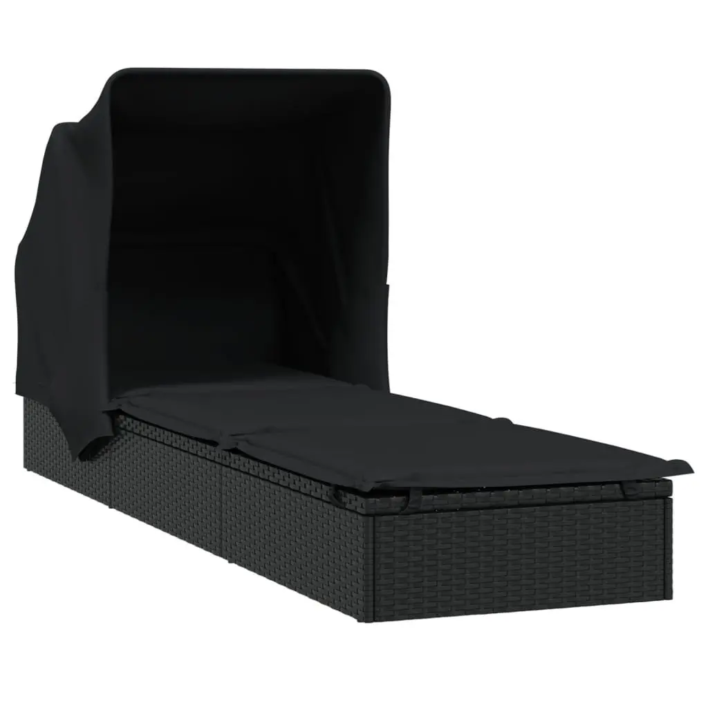 Adjustable Sun Lounger for Outdoor Use