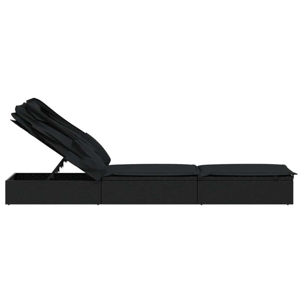 Adjustable Sun Lounger for Outdoor Use