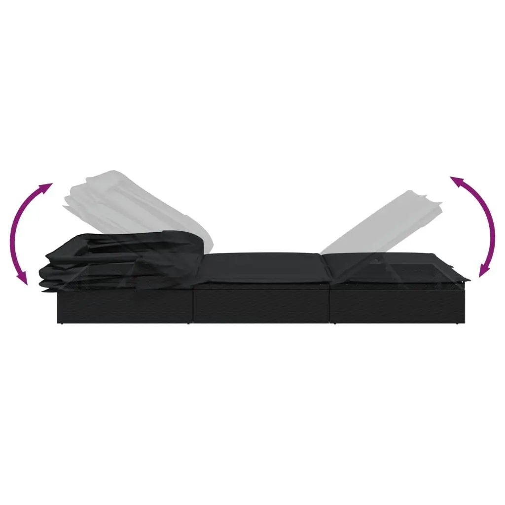 Adjustable Sun Lounger for Outdoor Use