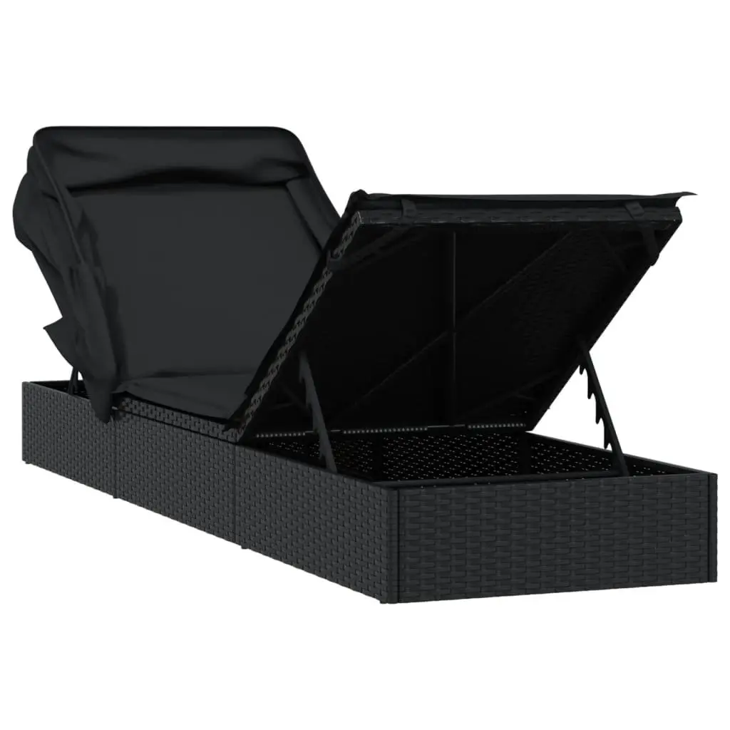 Adjustable Sun Lounger for Outdoor Use