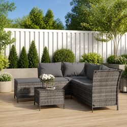 4 Piece Garden Lounge Set