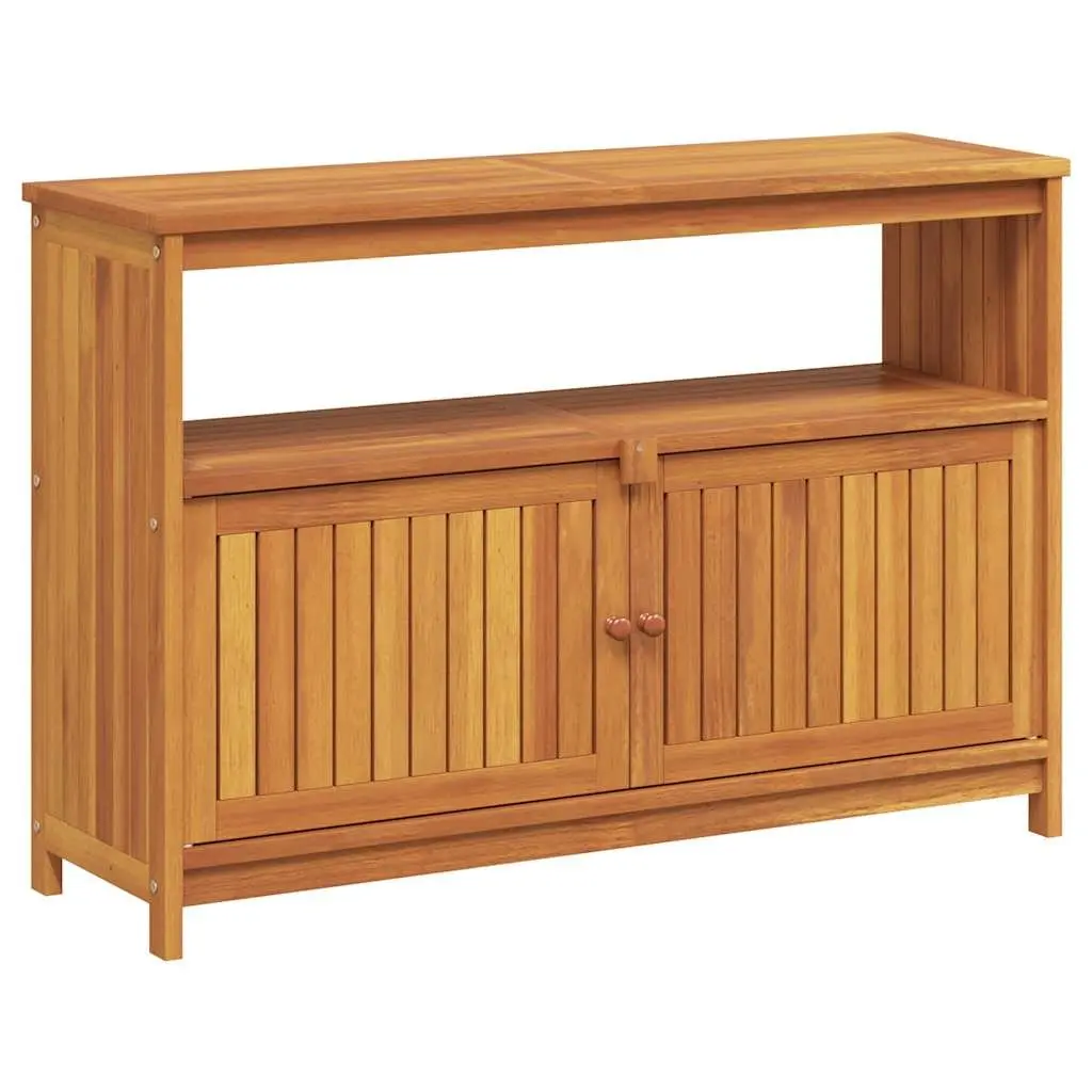 Garden Console Table with Storage Solutions