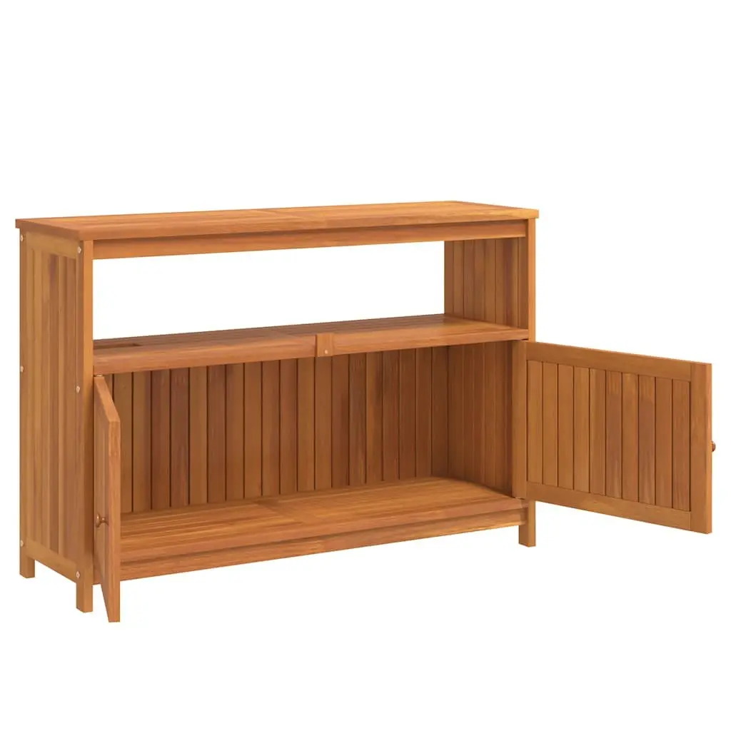 Garden Console Table with Storage Solutions