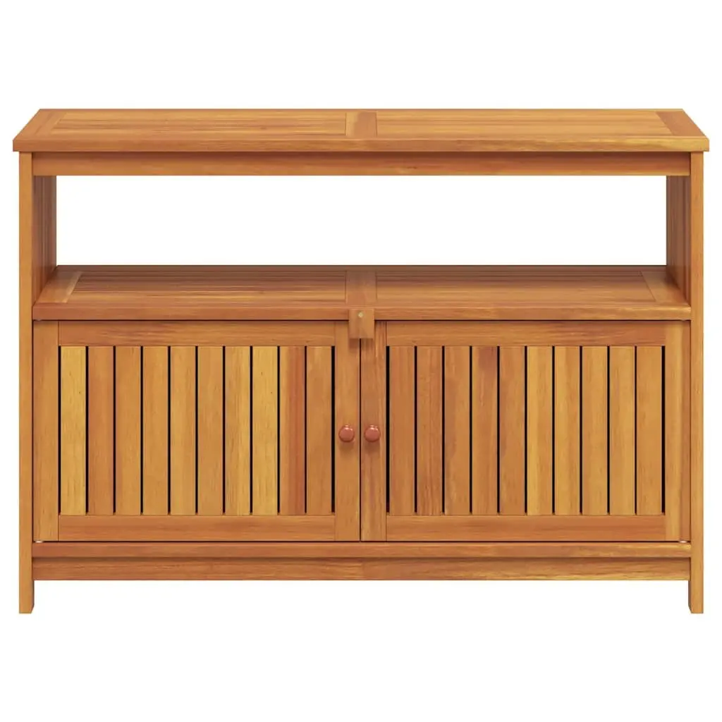 Garden Console Table with Storage Solutions