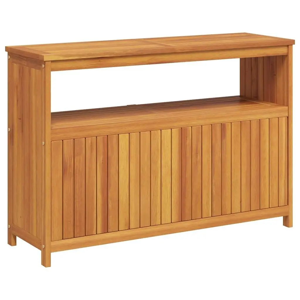 Garden Console Table with Storage Solutions