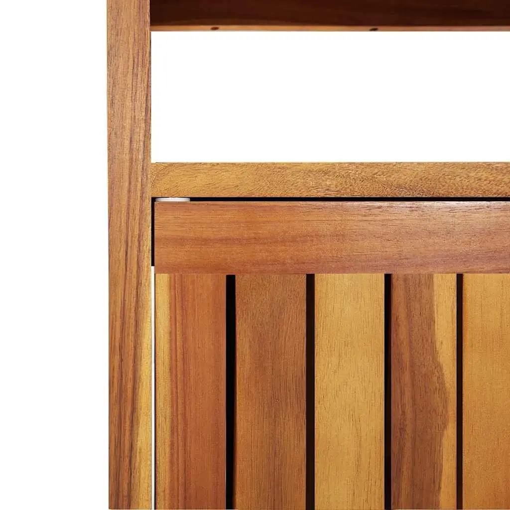 Garden Console Table with Storage Solutions