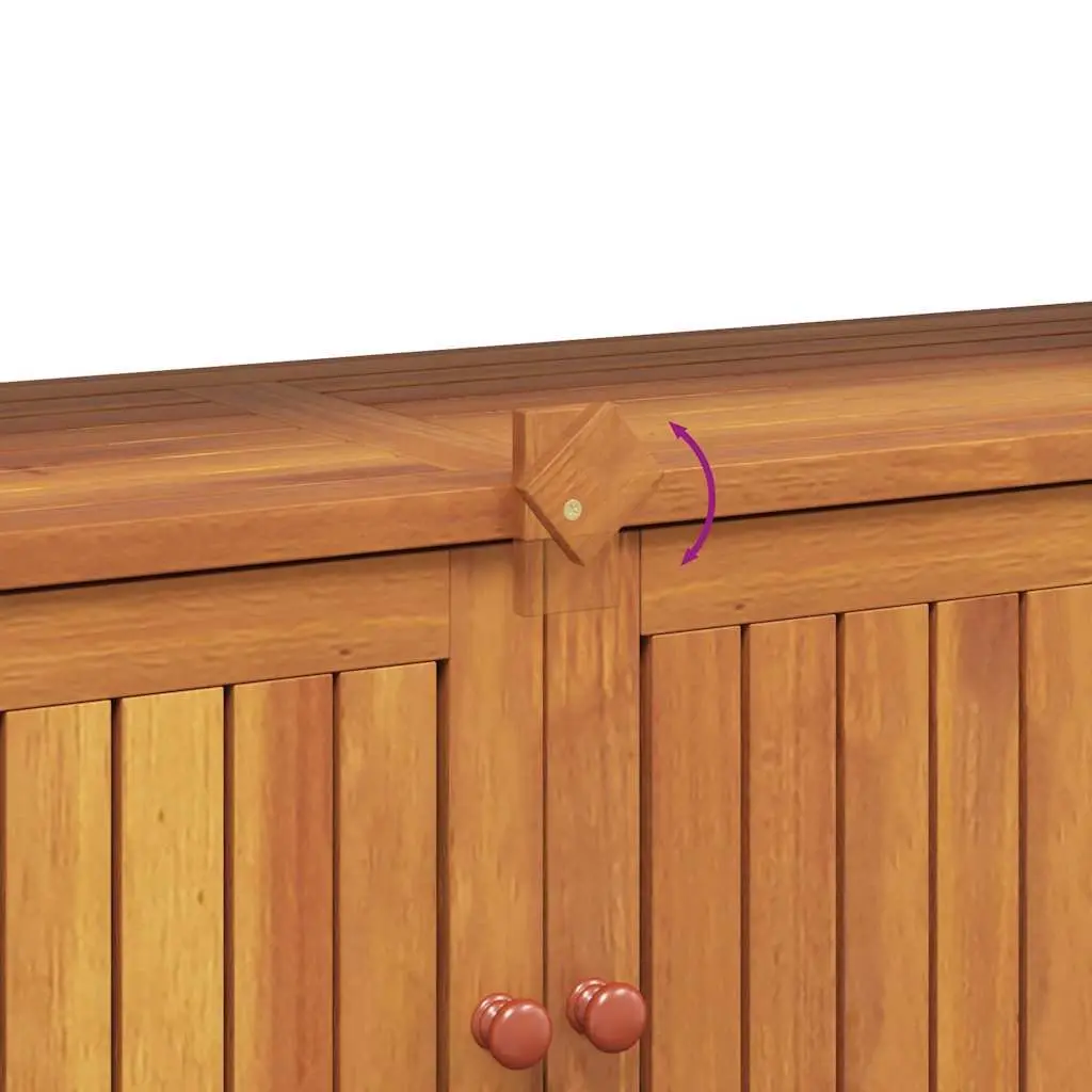 Garden Console Table with Storage Solutions