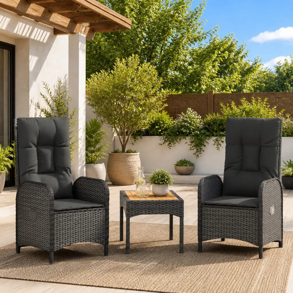 Garden Lounge Set for Small Spaces