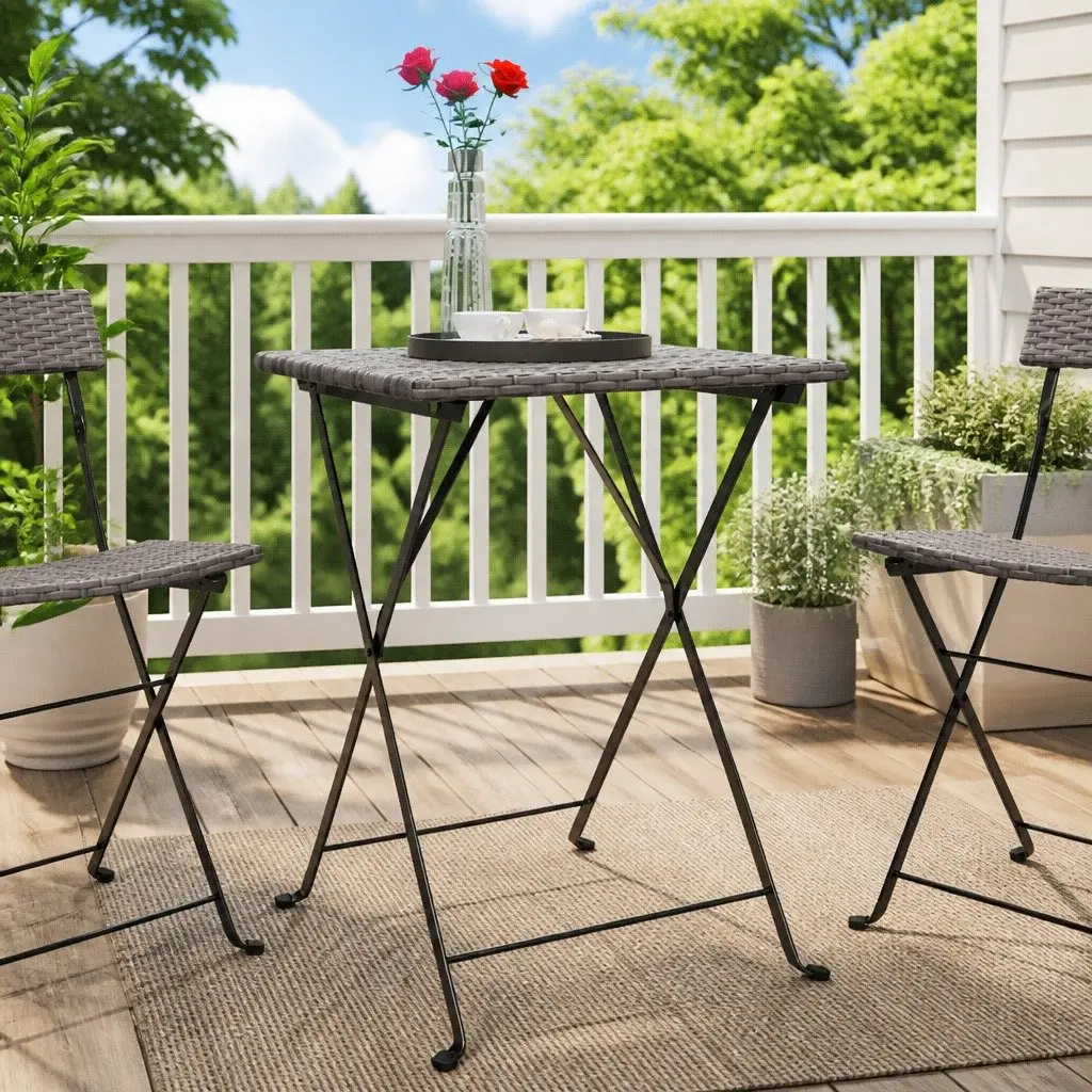 Folding Bistro Table for Outdoor Use