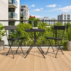 3 Piece Bistro Set for Outdoor Enjoyment